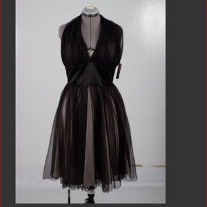 Halter swing dress Midtown Unique VIntage - XL